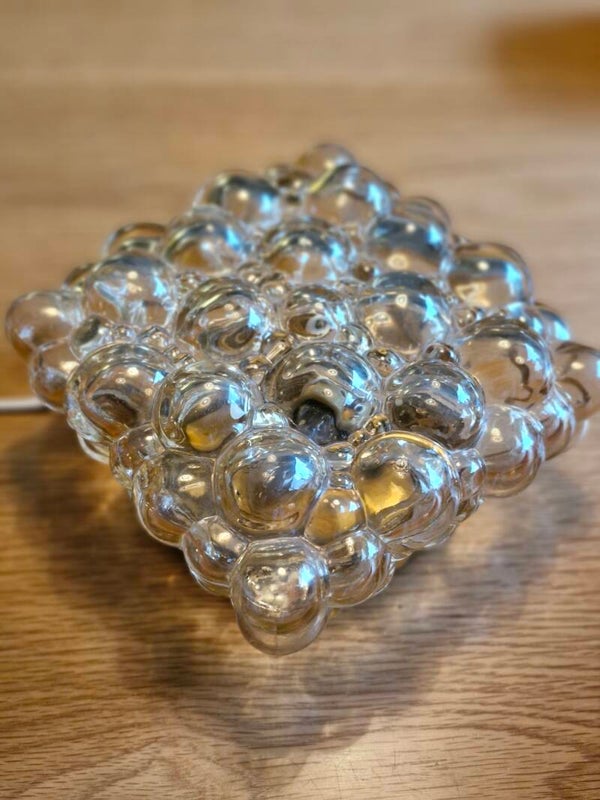 Vintage bubble plafonlamp Helena Tynell Glashutte Limburg