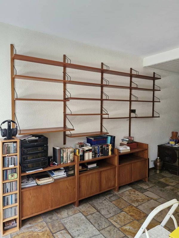 Vintage Teak Wandmeubel – Poul Cadovius 'Royal System'