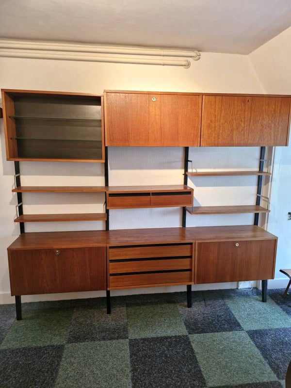 Vintage wandsysteem / wandkast Simplalux 70s