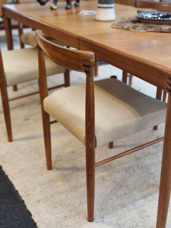 Deens design Bramin eetkamerstoelen - set 5 stuks