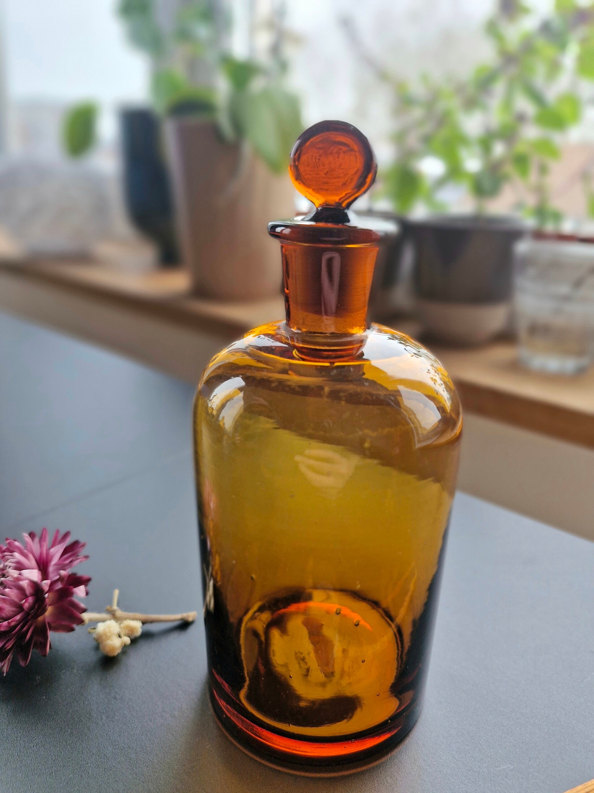 Antiek apotheek fles