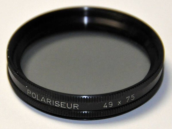 FILTRE Ø 49 x75 Vissant POLARISEUR #104