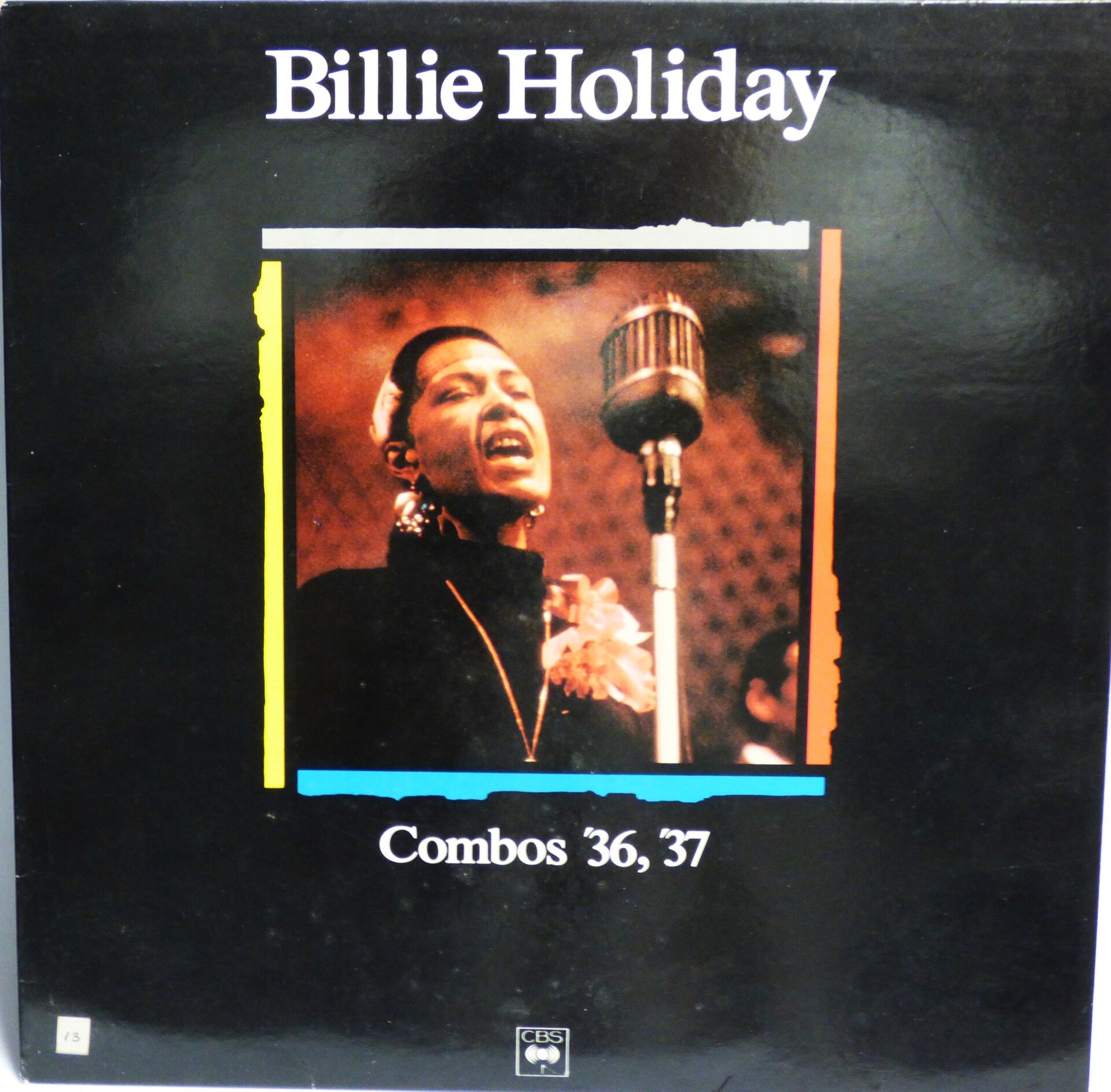BILLIE HOLIDAY - Combos '36,'37 - Vinyl 33 Tours CBS Madrid