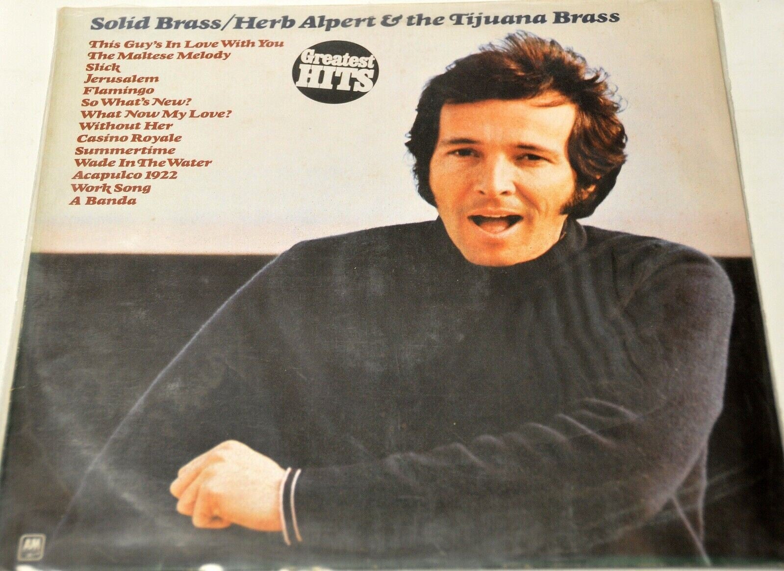 VINYLE 33 TOURS 30 cm - Herb Alpert & Tijuana Brass - Solid Brass