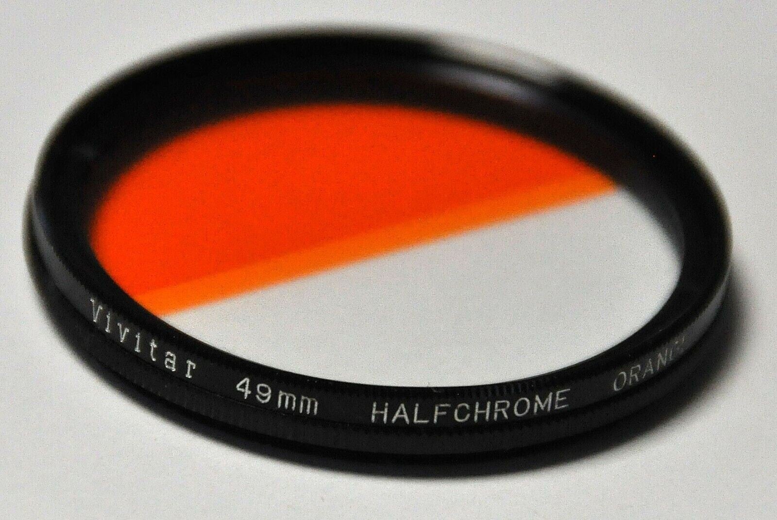 FILTRE VIVITAR Ø 49x75 mm Vissant HALFCHROME ORANGE  #109
