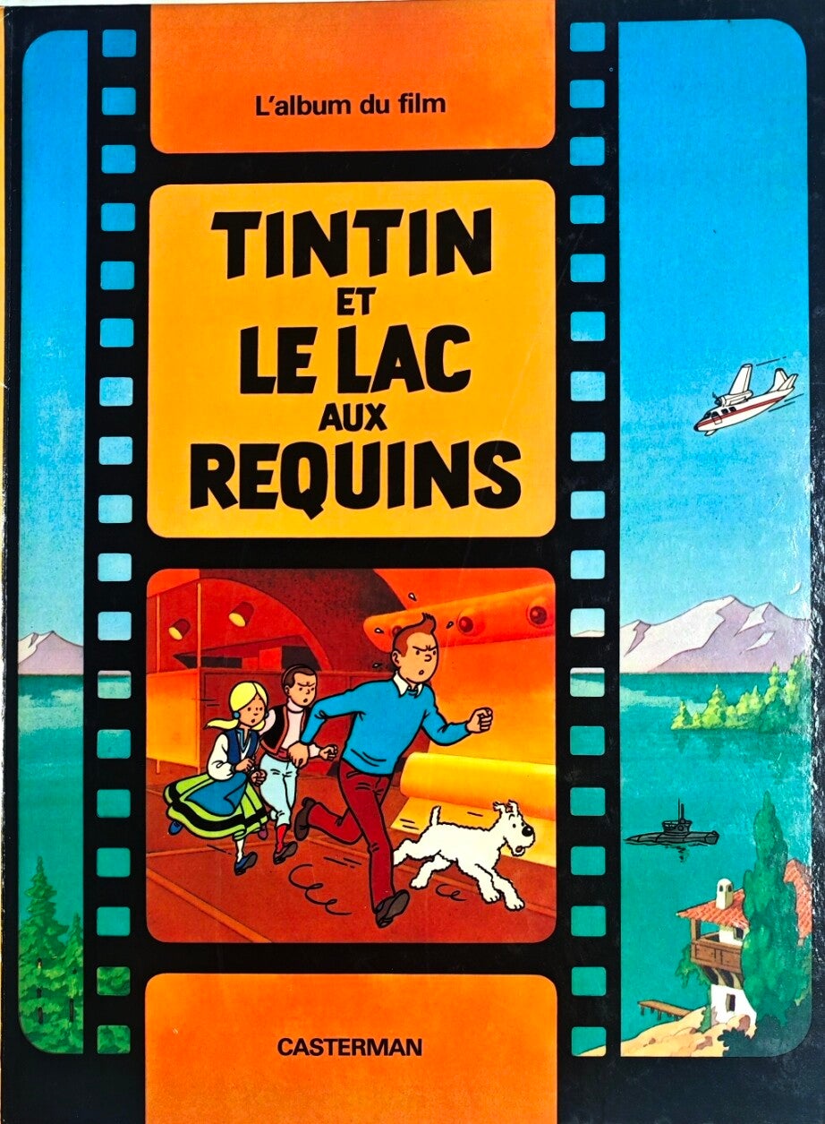 TINTIN ET LE LAC AUX REQUINS "ALBUM DU FILM" CASTERMAN