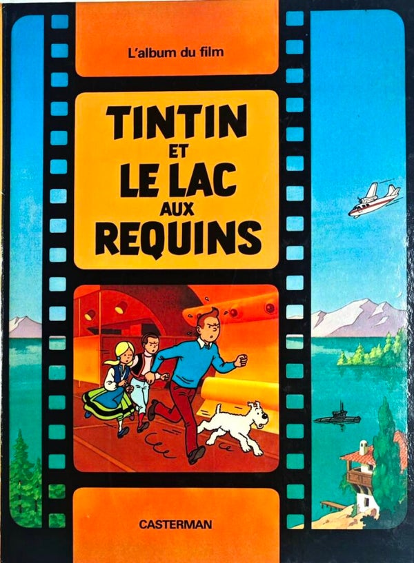 TINTIN ET LE LAC AUX REQUINS "ALBUM DU FILM" CASTERMAN