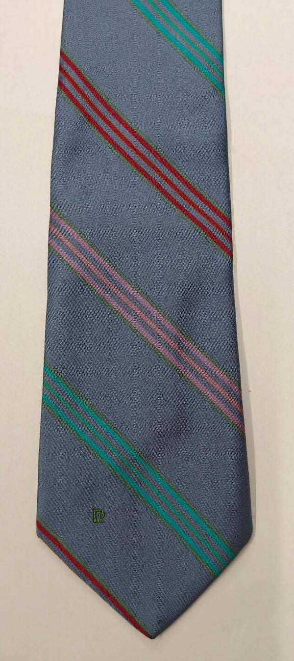 CRAVATE PIERRE CARDIN PARIS" PURE SOIE MADE IN FRANCE