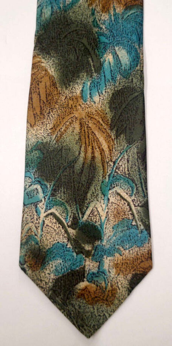 CRAVATE "GUY LAROCHE PARIS" MADE IN FRANCE 100% SOIE