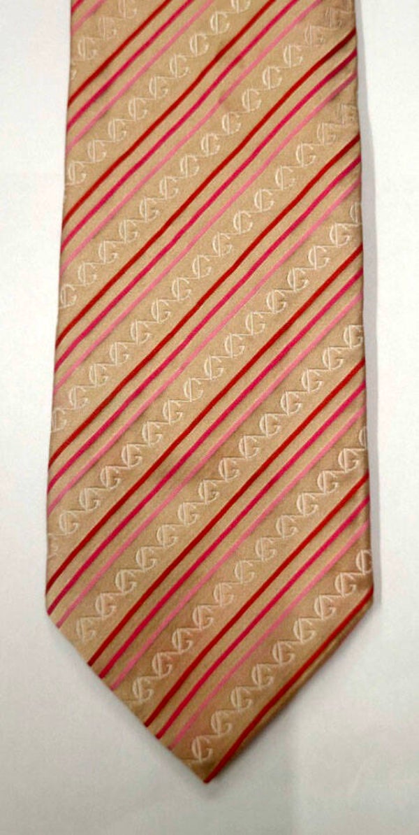 CRAVATE "GUY LAROCHE PARIS" MADE IN FRANCE 100% SOIE