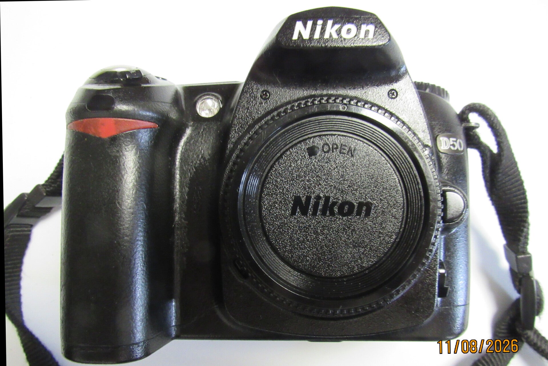 NIKON DIGITAL D50 REFLEX AUTOFOCUS BATTERIE + CHARGEUR