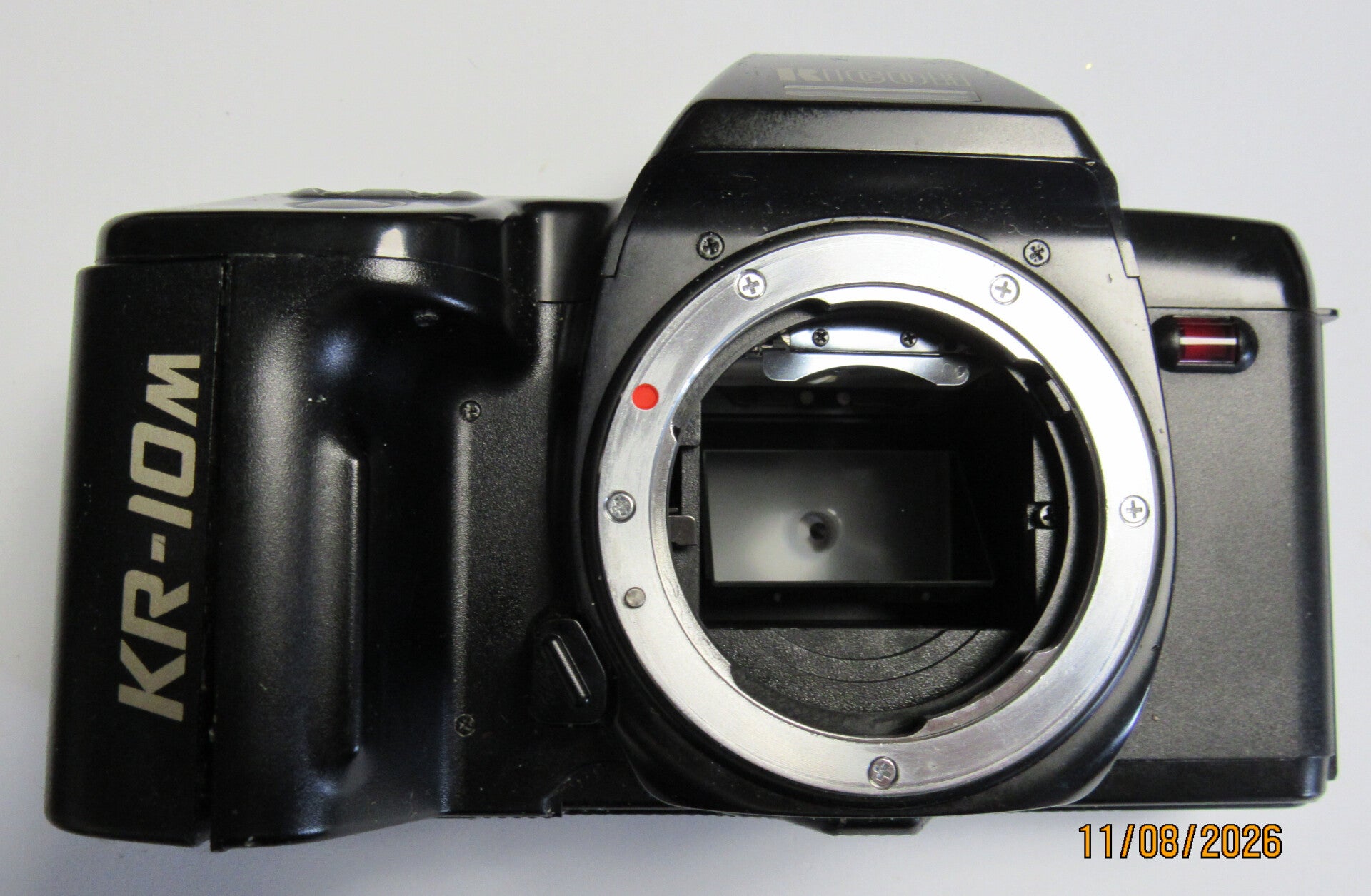 RICOH KR-10M (Fermeture du dos défaillante)