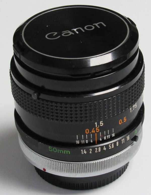 CANON  LENS FD 1.4/50mm SSC #1203349 MONTURE FD