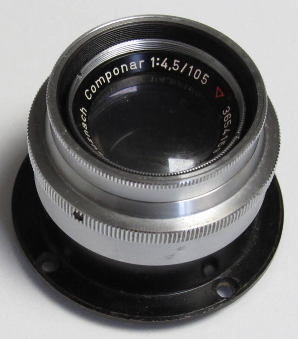 SCHNEIDER KREUZNACH COMPONAR 4.5/105 mm #3654159 AVEC PLATINE DE MONTAGE
