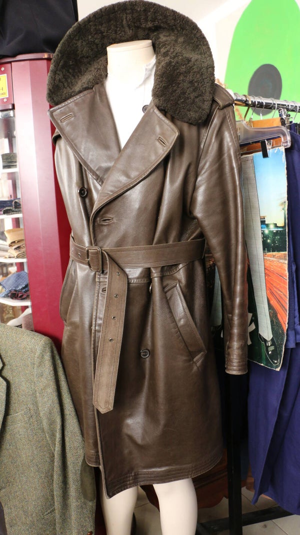 MANTEAU HOMME RALPH LAUREN (PURPLE LABEL) CUIR DE CHEVAL XL