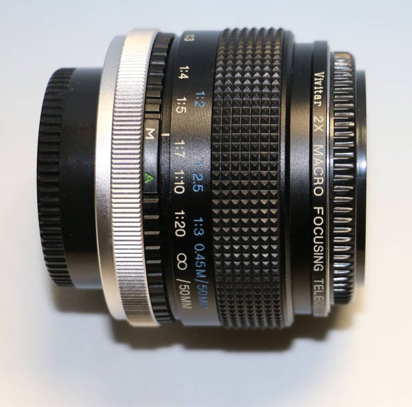 CANON FD (pour) VIVITAR 2x MACROFOCUSING TELECONVERTTER MC