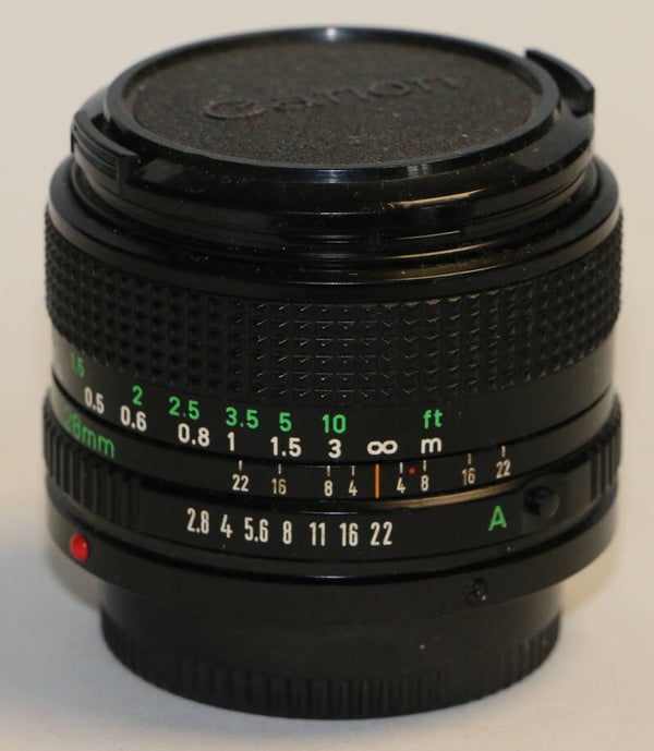 CANON FD LENS 2.8/28mm