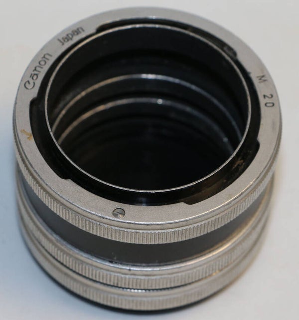 CANON FD - 3 TUBES D'EXTENTION 20mm - 2 DE 10mm