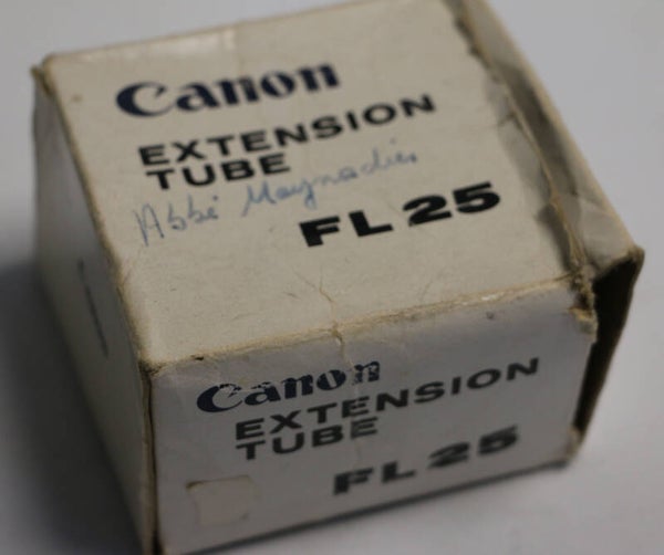 CANON FD EXTENTION TUBE FL 25 mm