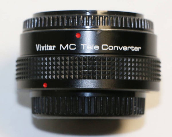 CANON FD (pour)  VIVITAR MC TELE CONVERTER 2x-4 FL-FD
