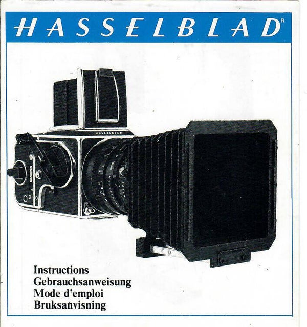 HASSELBLAD PARASOLEIL A SOUFFLET (40676) MODE D'EMPLOI