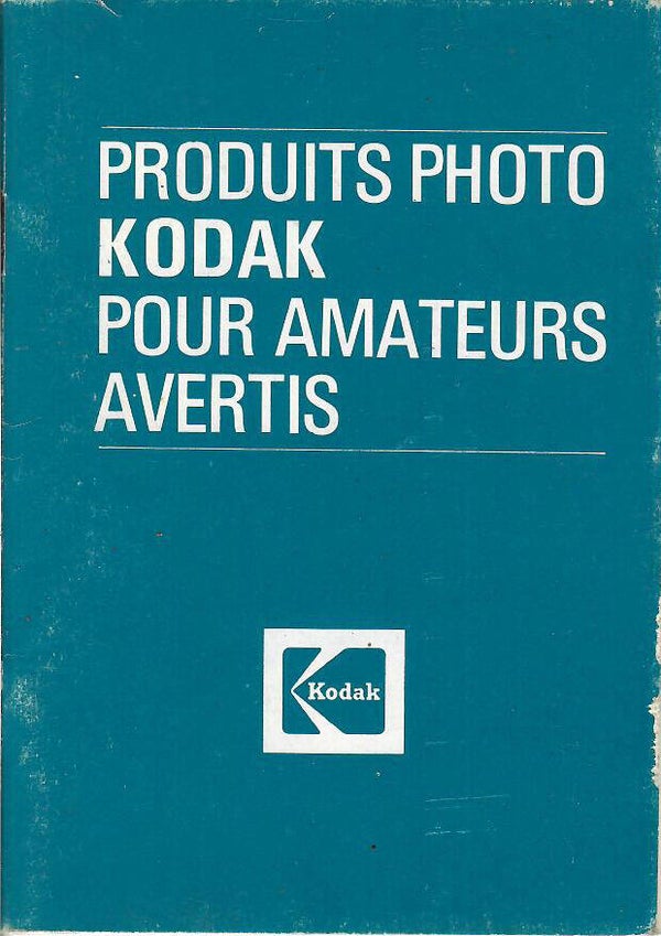 PRODUITS PHOTO KODAK POUR AMATEUR AVERTIS