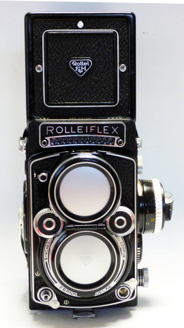 ROLLEIFLEX 2.8 F AVEC POSEMETRE + PARE SOLEIL+ FILTRES + SAC TP