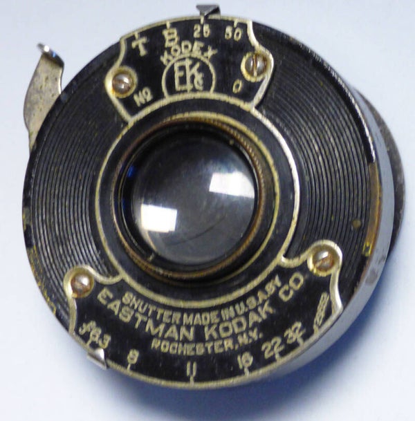 OBJECTIF BOYER TOPAZ OPTURATEUR KODEX N° 0 PLATINE KODAK