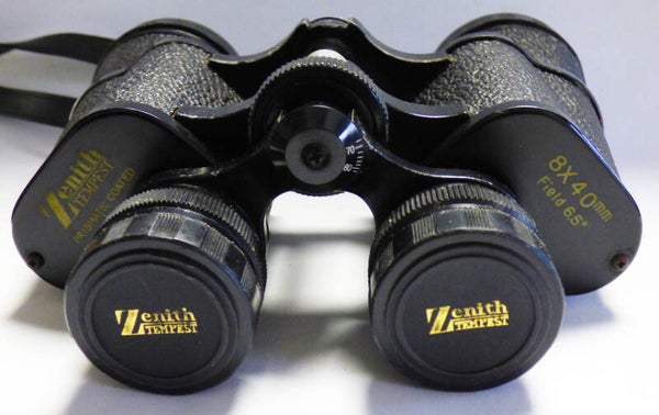 JUMELLES ZENITH TEMPEST PRISMATIC 8x40 FIELD 6.5° + ETUI