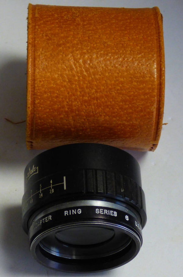 WALZ CONVERSION LENS TELEPHOTO N° 6139 -46 M 6 "642" TIFFEN ADAPTATER RING SERIES 6 U.S.A.