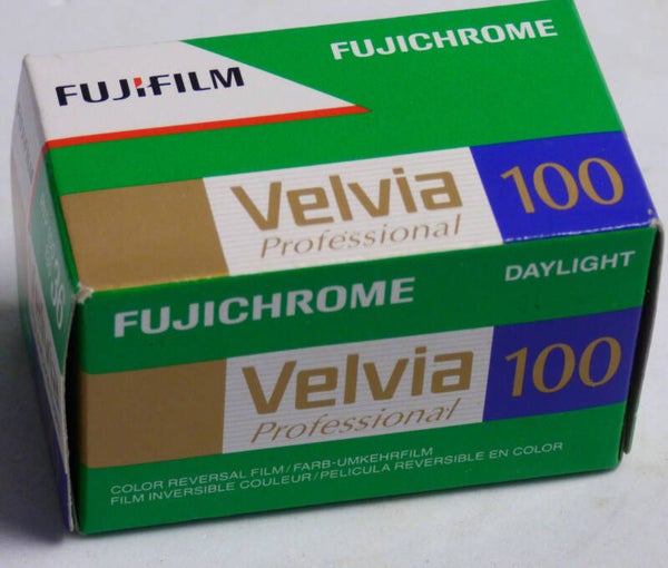 FILM FUJICHROME 135 PROFESSIONALS VELVIA 100- 36 POSES 2015.03
