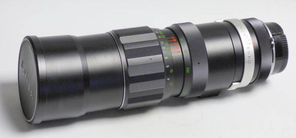 NIKON (pour) SOLIGOR AUTO-ZOOM 4.5/75-260 mm AVEC TUBE DE PROTECTION