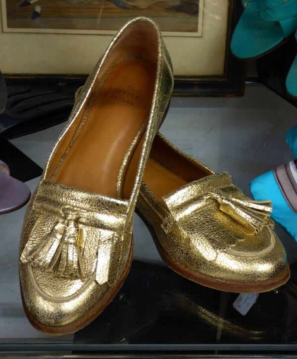 MOCASSINS DORÉ TAILLE 38 "LES SOULIERS CÉZANE"