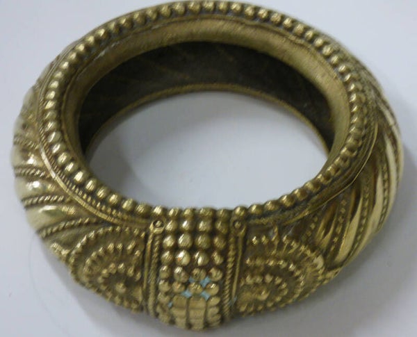 BRACELET ETHNIQUE INDIEN  VINTAGE BRONZE