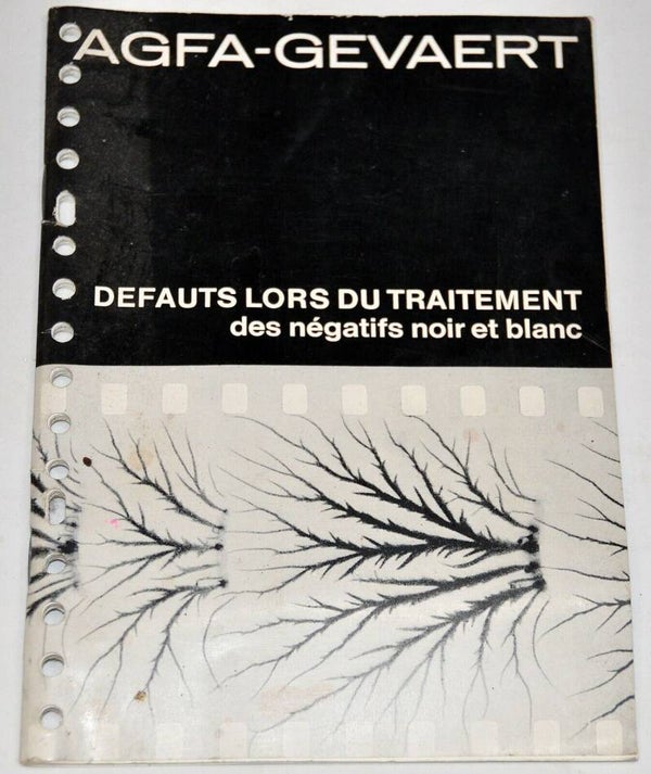 AGFA-GEVAERT DEFAUTS LORS DU TRAITEMENT DES NEGATIFS N&B (NOIR et BLANC)