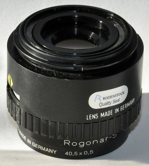 OBJECTIF RODENSTOCK ROGONAR-S 4.5/75 mm * Ø 39 mm A VIS POUR AGRANDISSEUR