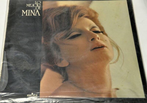 VINYLE 33 TOURS 30 cm - LO MEJOR DE MINA -