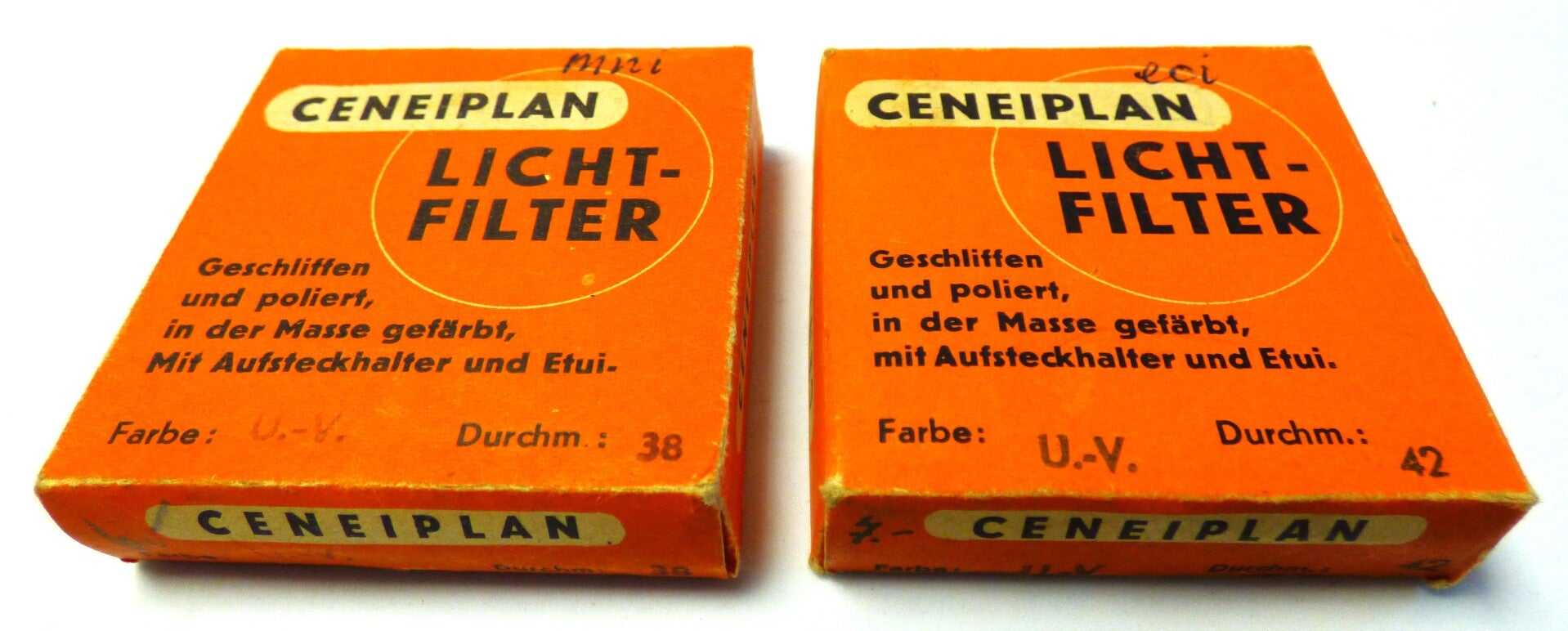 FILTRE CENEIPLAN  Ø 38/42 mm - UV