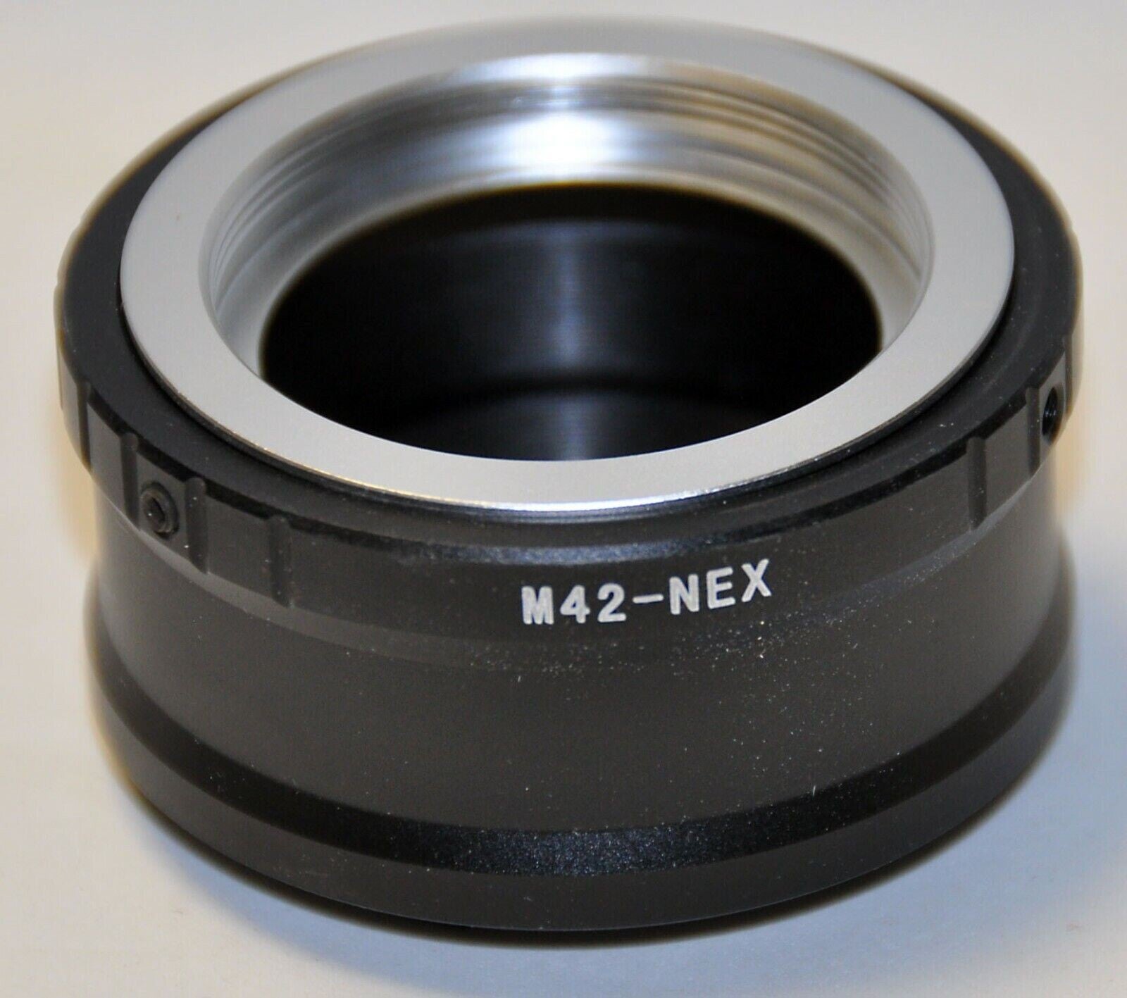 BAGUE ADAPTATRICE OBJECTIF M42 SUR SONY NEX - M42>NEX