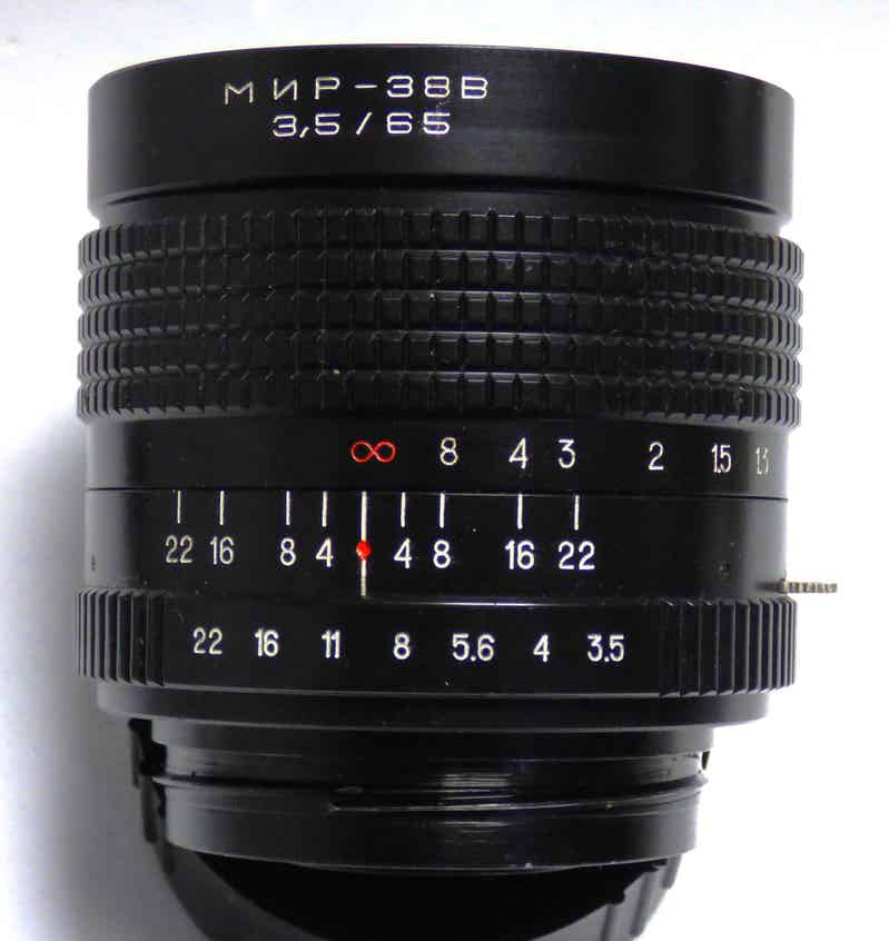 HASSELBLAD 1000f (pour) MIR 38B 3.5/65 mm