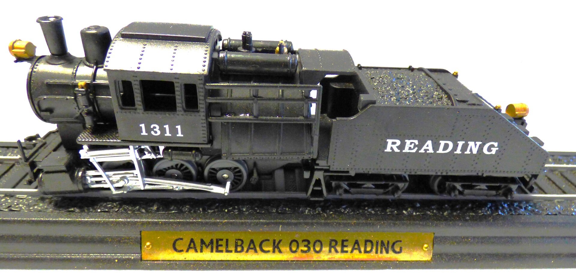CAMELBACK 030 READING - LOCOMOTIVE STATIQUE - COLLECTION ATLAS - 150 mm