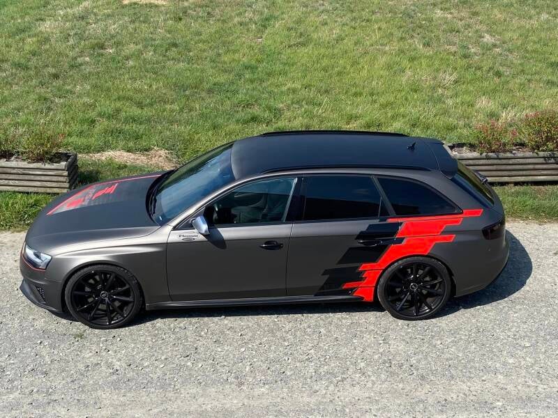 Covering et déco sur une Auddi RS4