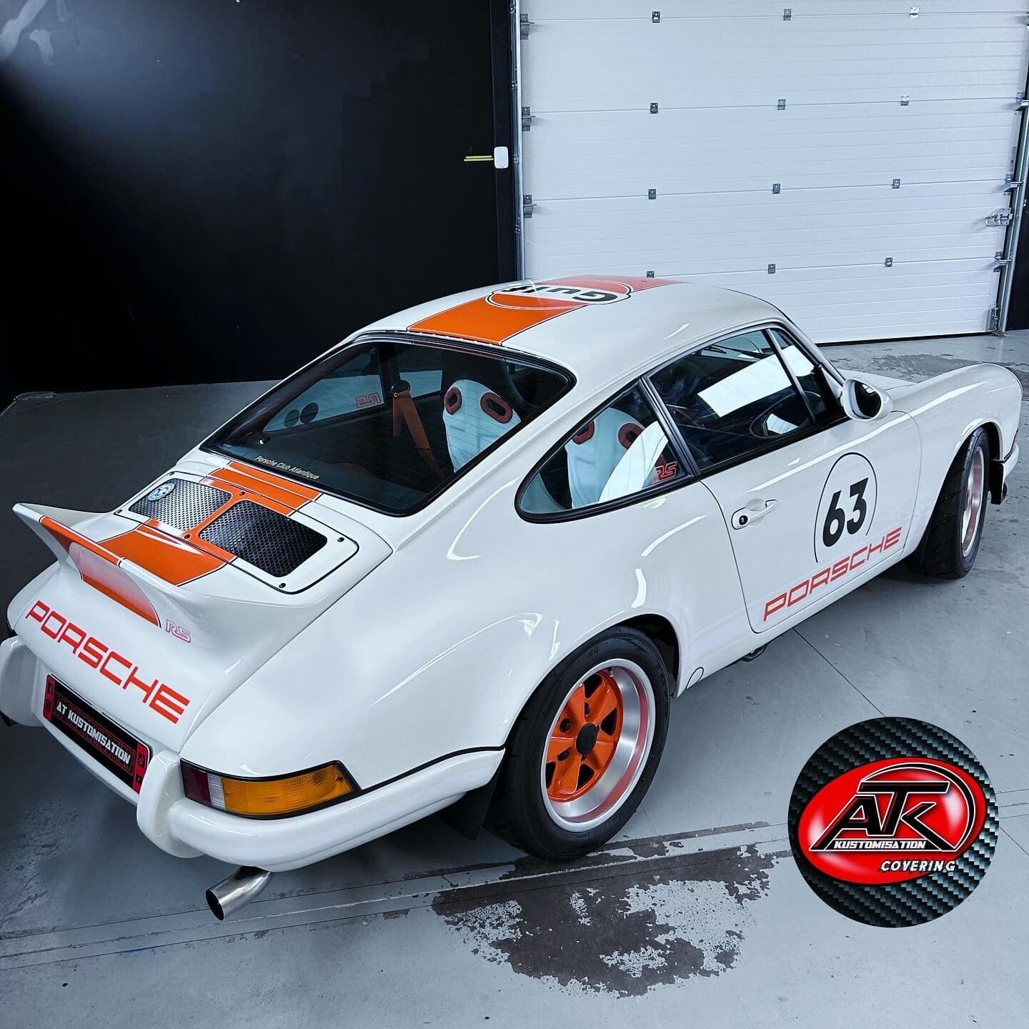 Personalisation Porsche Carrera  RS 1973