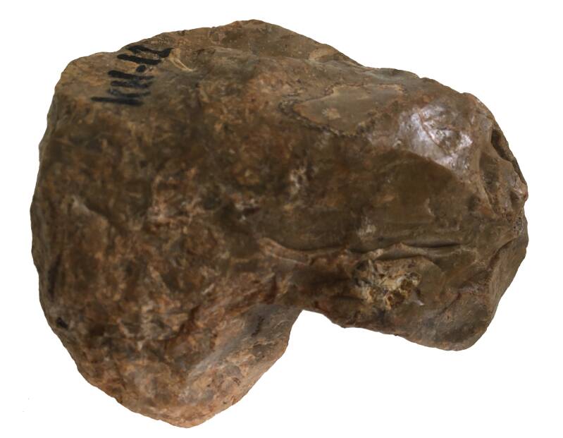 Foto van vuursteen keitje