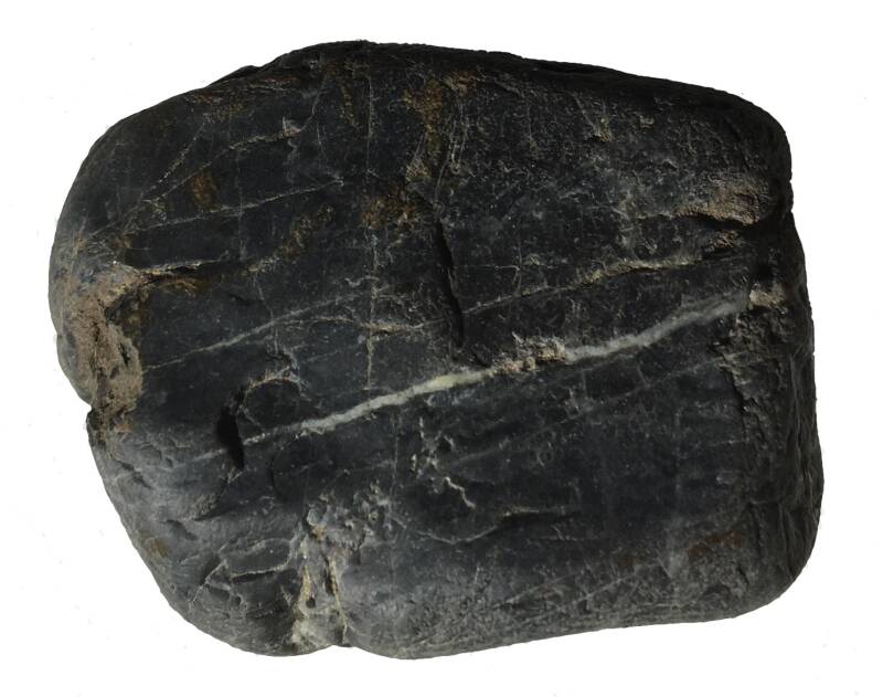 Foto van lydiet zwerfsteentje