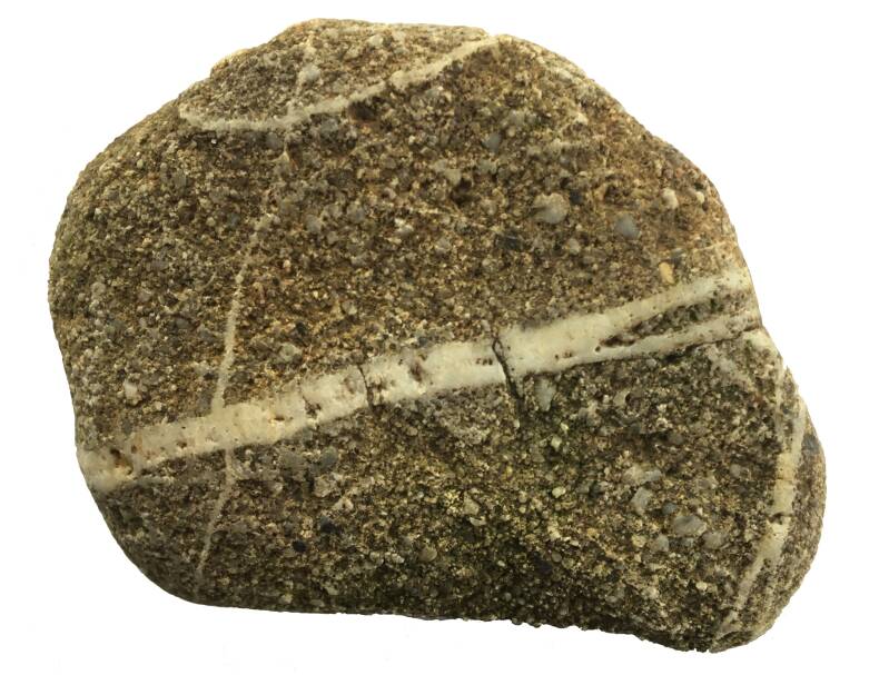 Afbeelding van zandsteen zwerfsteen