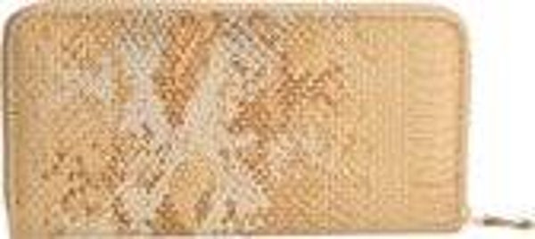 Juleeze Portemonnee 10x19 cm Beige Kunstleer Rechthoek