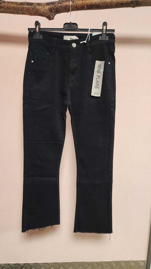 Flare jeans zwart