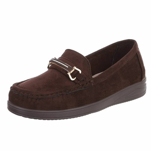 loafer/moccasin donkerbruin