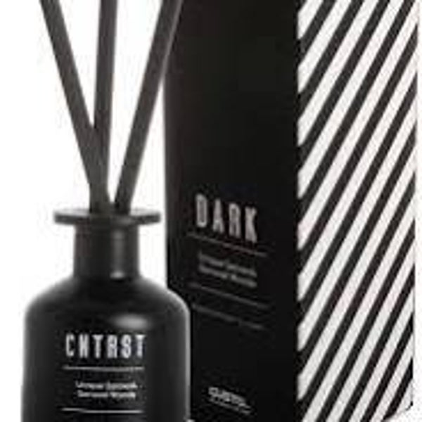 Gusta - Geurstokjes - Kruidig Hout - 100ml - Zwart